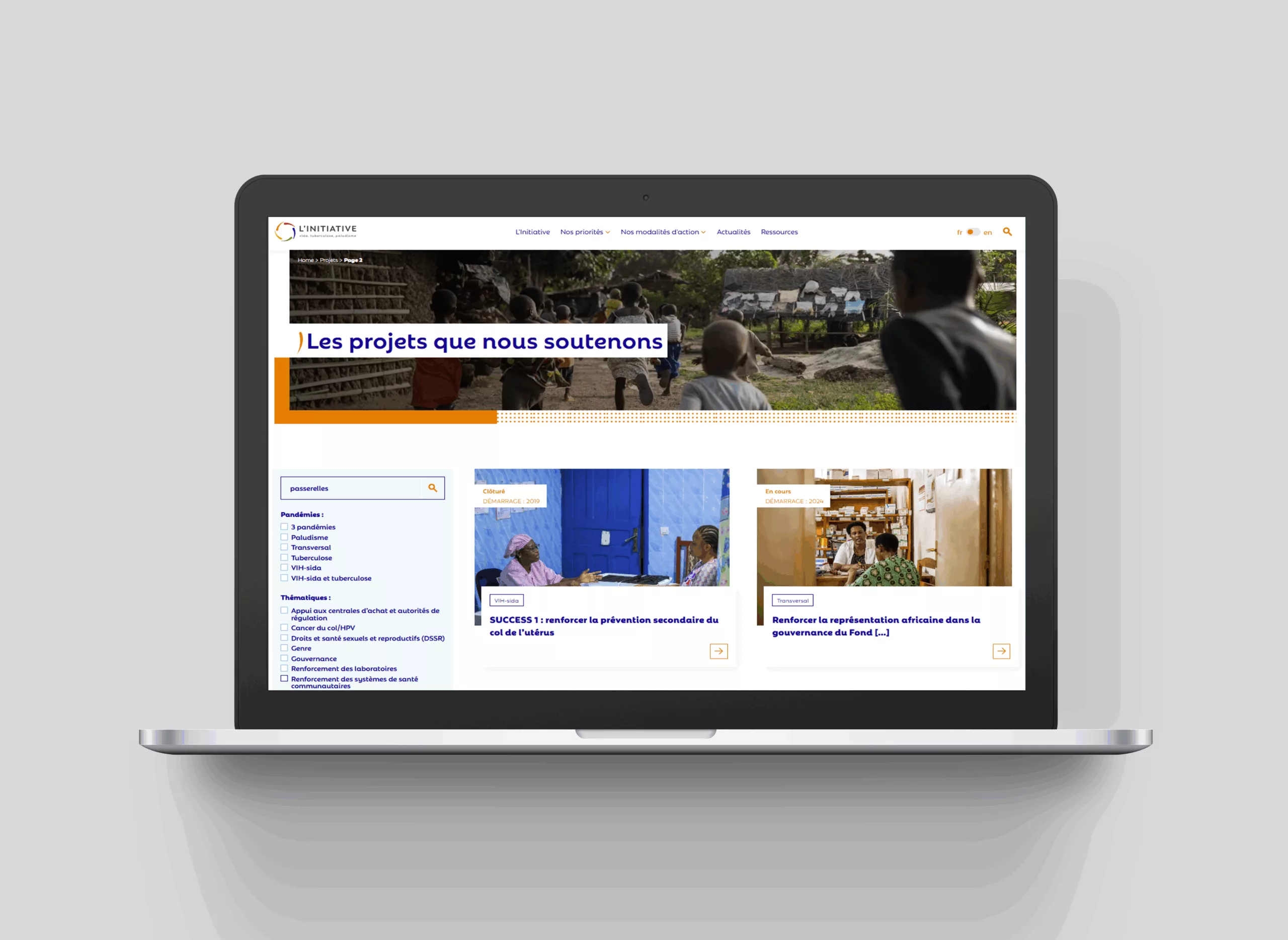Fiches projets L&rsquo;Initiative – Projets soutenus